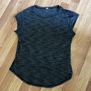 Charcoal Grey Lululemon T Shirt